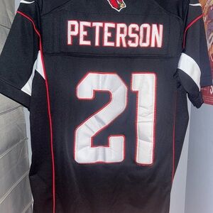 Arizona Cardinals Patrick Peterson Black & Red Men's Jersey